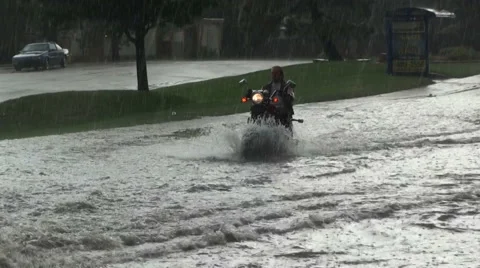 Chopper in Choppy Water Stock Footage 54749438