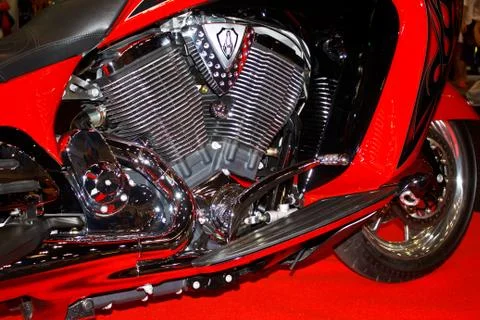 Chopper engine 스톡 사진