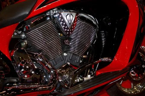 Chopper engine2 Stock Photos