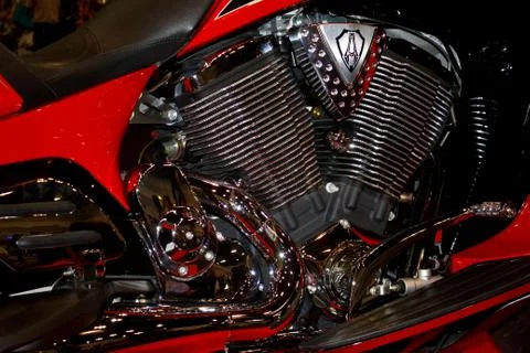 Chopper engine3 Stock Photos