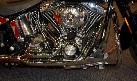 Chopper engine7 스톡 사진