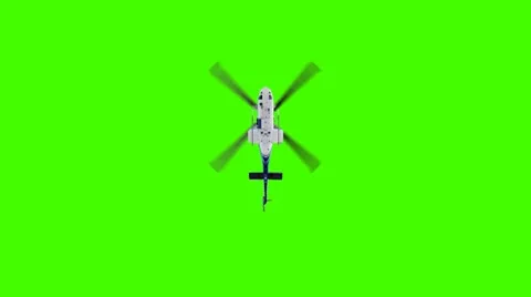 Chopper Helicopter Bottom View Stock Footage 14432265