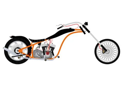 Chopper Stock Illustration