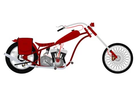 Chopper Stock Illustration