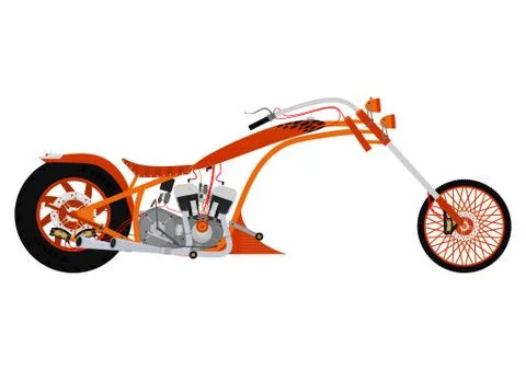 Chopper Stock Illustration