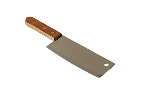 Chopper knife isolate on white background Stock Photos