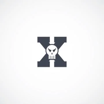 Chopper motorcycle logotype Stock Illustration