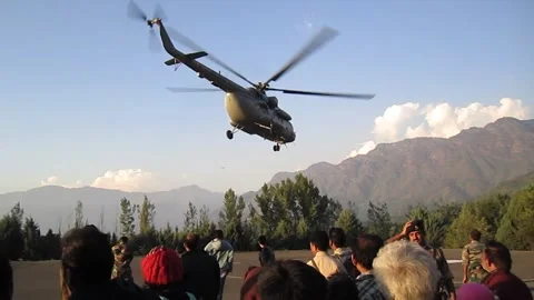 Chopper Take Off Stock Footage 139350508