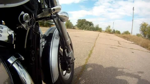 Chopper whell Stock Footage 8731891