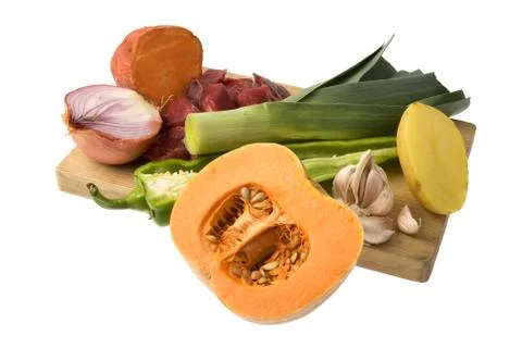On the chopping board Stock Photos