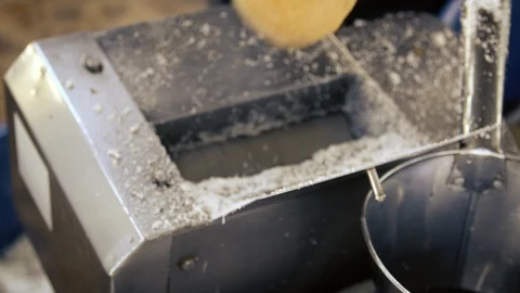 Chopping coconut Stock Footage 108603557