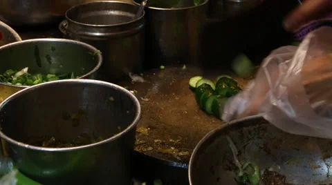 Chopping food Stock Footage 34522432