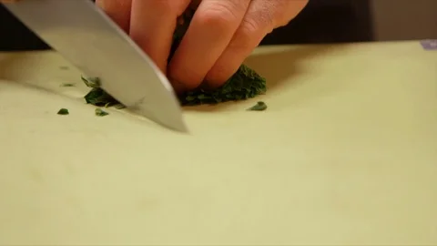 Chopping in the Kitchen Vídeo Stock 103231607