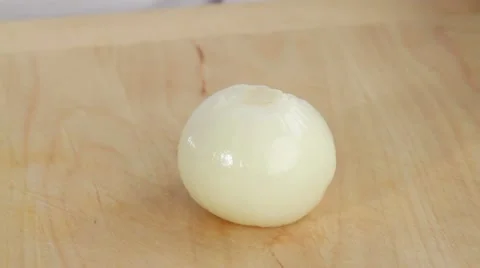 Chopping an onion Stock-Footage 24667880