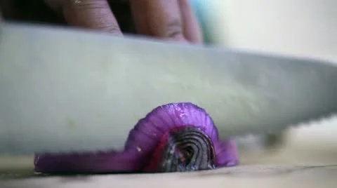 Chopping onions Video stock 11146486
