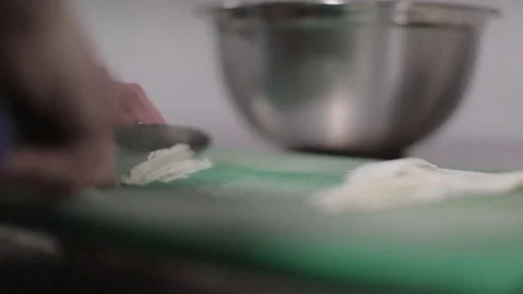 Chopping Turnip Video stock 77034097