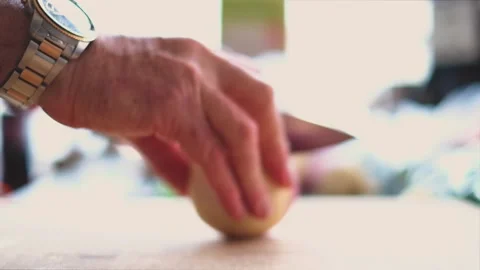 Chopping Vegetables Stock Footage 301648727