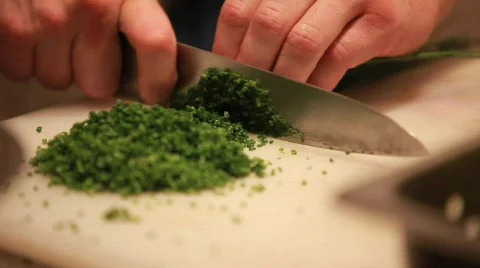 Chopping Veggies 動画素材 594331