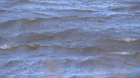 Choppy waters Stock Footage 49078528