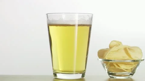 Chops and beer Stock Footage 11337303