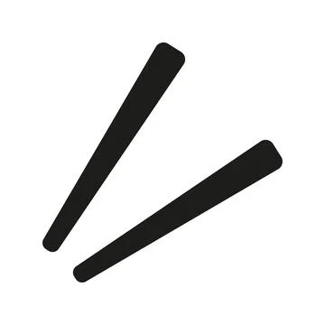 Chopstick icon vector design templates simple and modern Stock Illustration