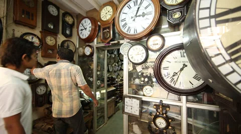 Chor Bazaar, Mumbai, India Stock Footage 33447964