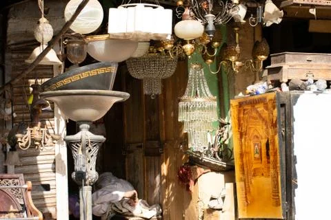 Chor Bazaar in Mumbai Stock Photos