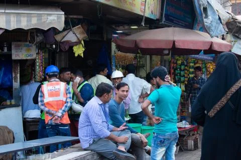 Chor Bazaar in Mumbai Stock Photos