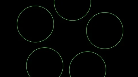 Choreography and Tessellated Patterns Create a Kaleidoscopic Illusion Stock Footage 242606236