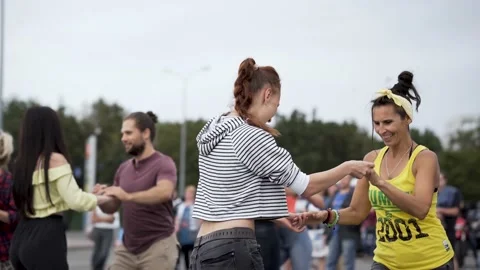 Choreography Latin American dance Stock Footage 170065622