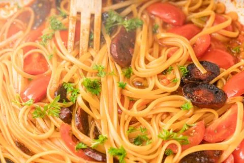 Chorizo dish Stock-Fotos