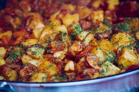 Chorizo stew Stock Photos