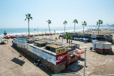 Chorrillos beach Stock Photos