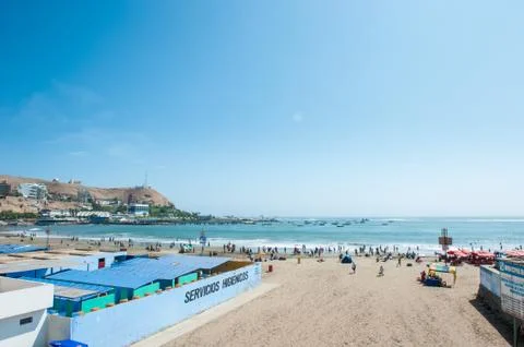 Chorrillos beach Stock Photos