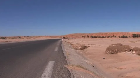 Chott el Djerid Stockbeeldmateriaal 7750921