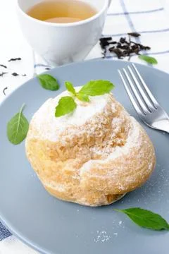 Choux cream Stock Photos