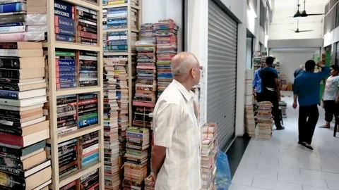 Chowrasta Used Bookstore Stock Footage 83993105