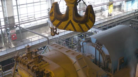 CHP. Boiler operation. 스톡 동영상 153806340