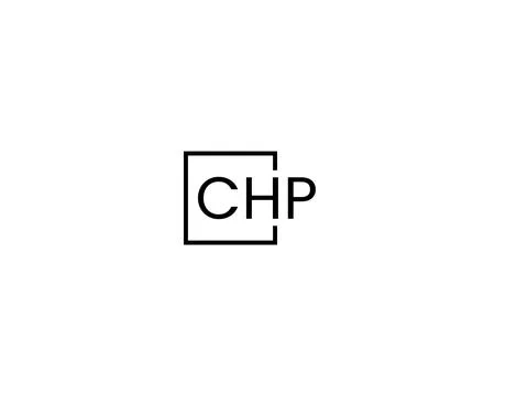 CHP letter initial logo design vector illustration Stock Illustration