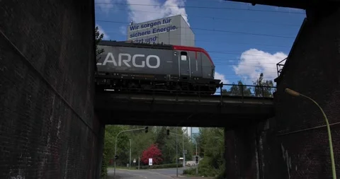 CHP plant in Herne Vídeos de archivo 136282946