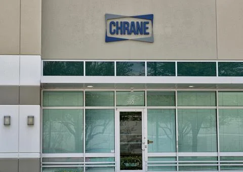 Chrane Office building exterior in Houston, TX. Stock Photos