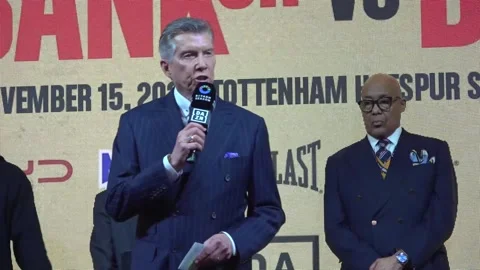 Chris Eubank Jr lighter than rival Conor Benn after making weight for rematch Stock Footage 321153634