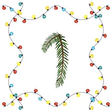Chriscmas tree number one Stock Illustration