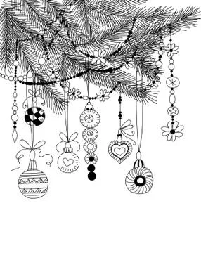 Chrismas card Illustrazione stock