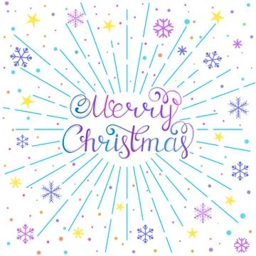 Chrismas greeting Stock Illustration