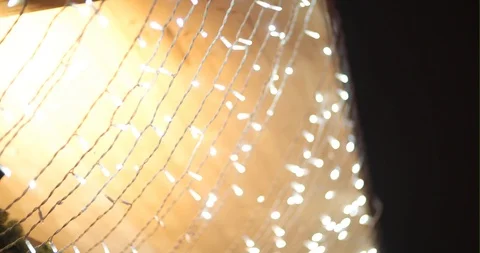 Chrismas light decoration Video stock 103369717