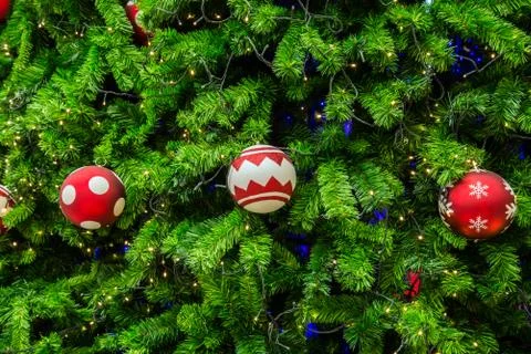 Chrismas tree for background Stock Photos