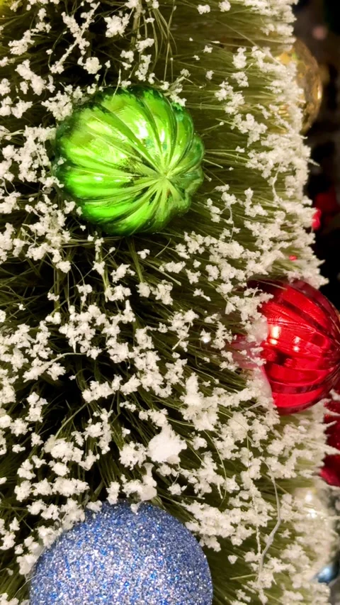 Chrismas Tree Ornaments Stock Footage 291744502