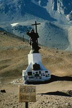 Christ of  Andes Stock Photos