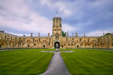 Christ Church College, Oxford, England Stock Photos